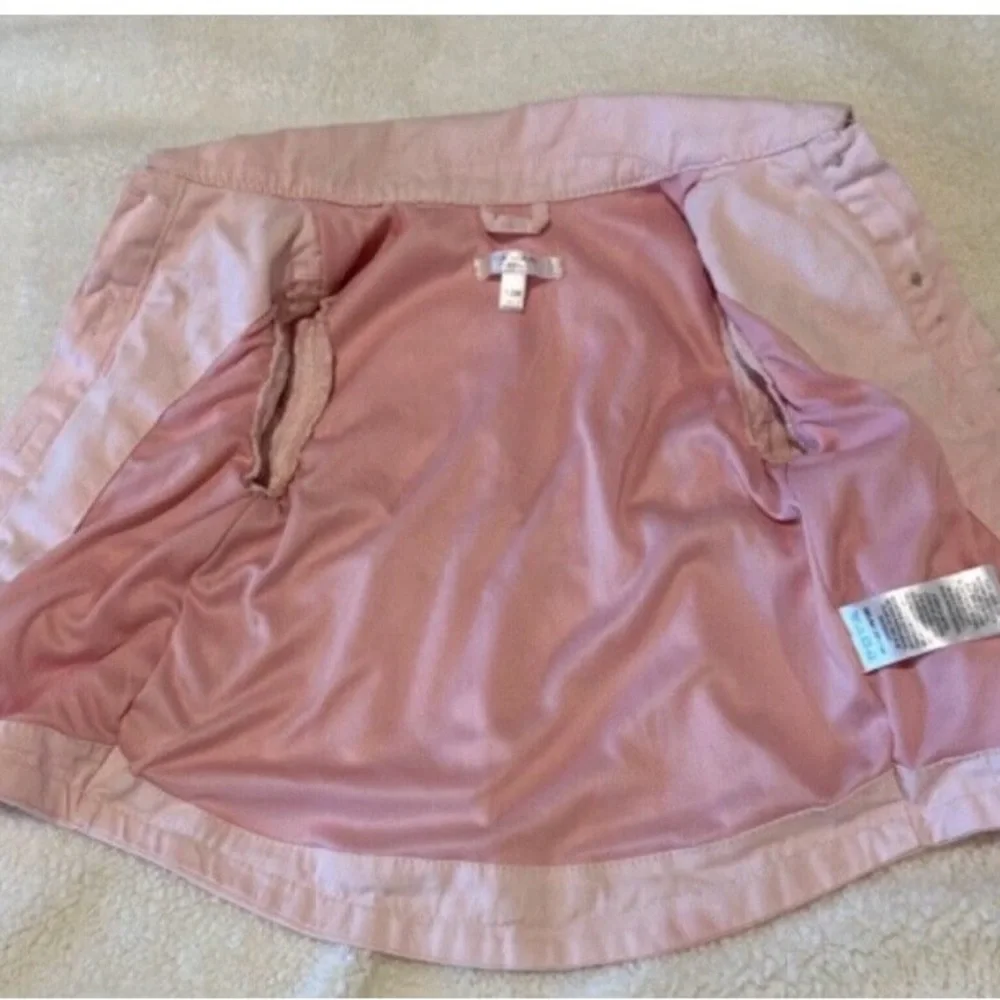 Tahari Baby Girl Pink Trench Coat Jacket 12M